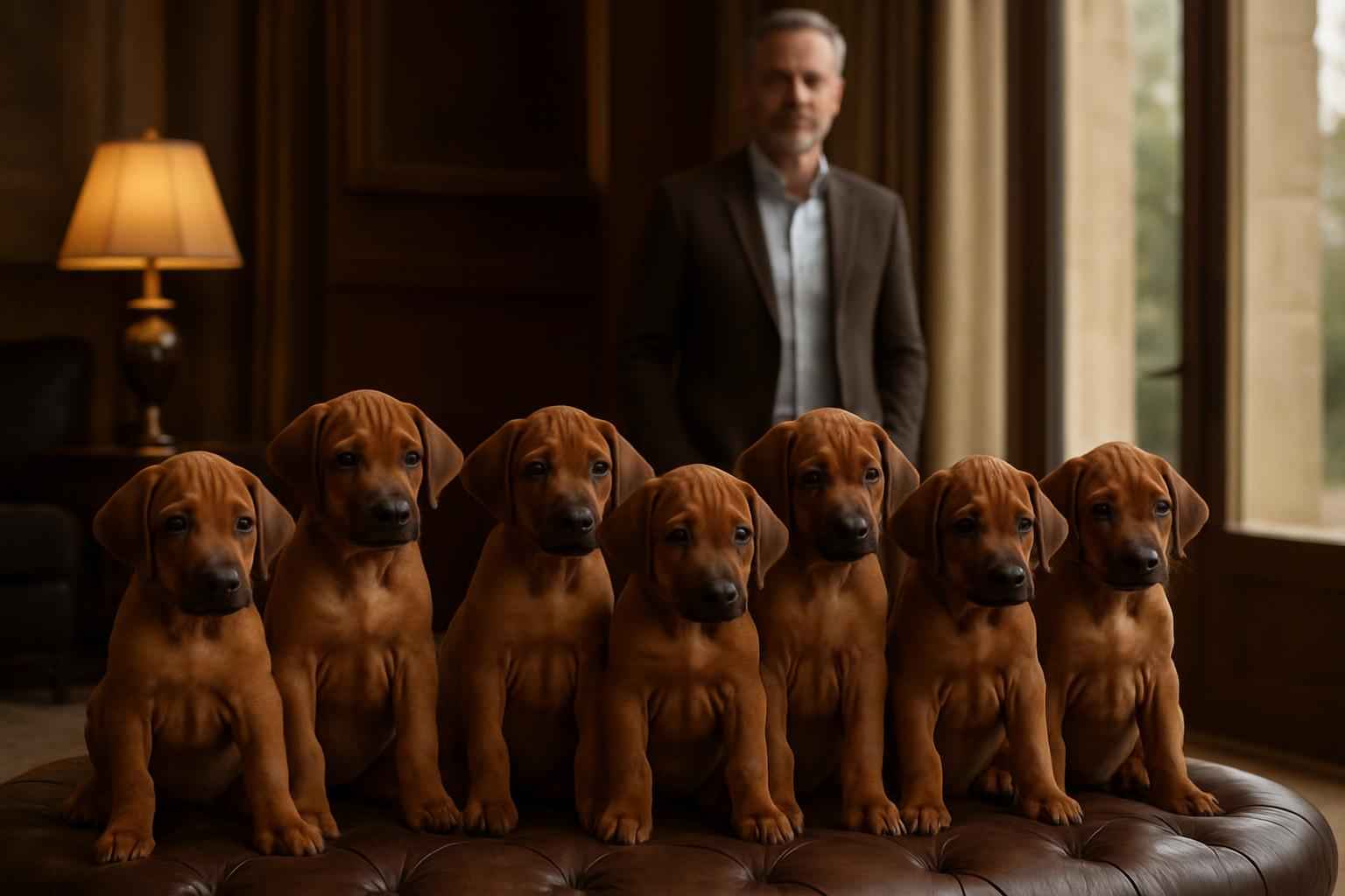 Current Rhodesian Ridgeback Litter For Sale in Enid Oklahoma