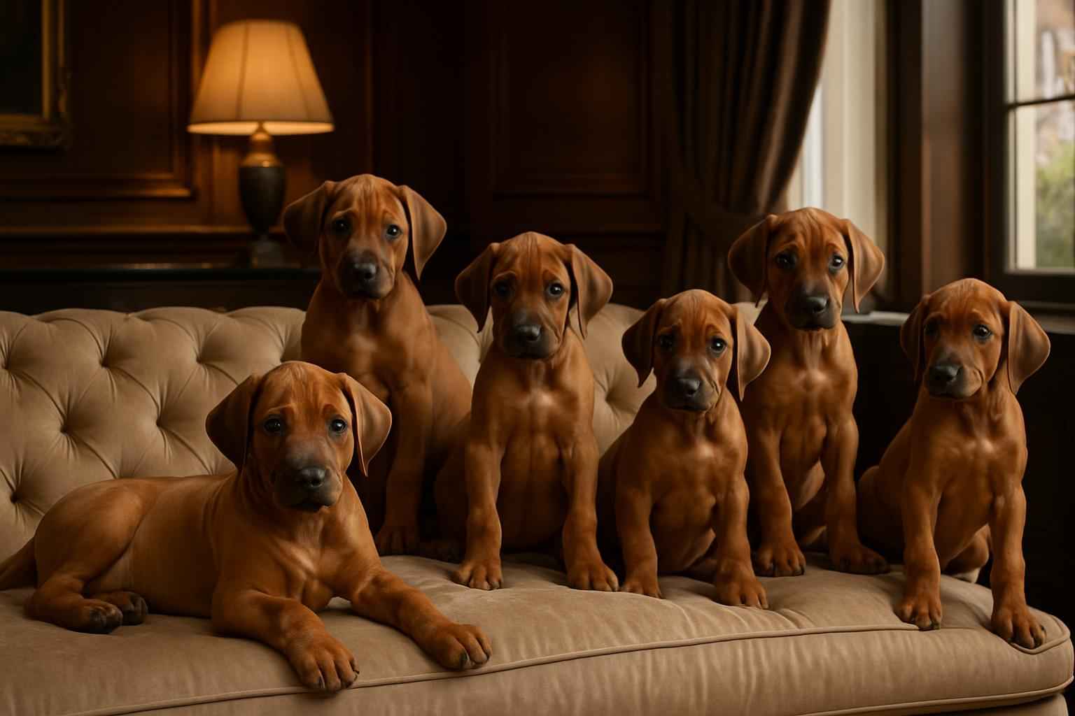 Current Rhodesian Ridgeback Litter For Sale in Euclid Ohio