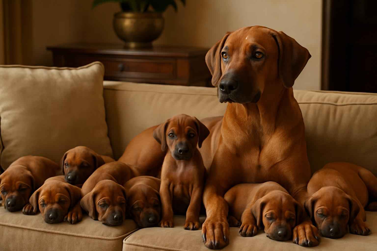 Current Rhodesian Ridgeback Litter For Sale in Eugene Oregon