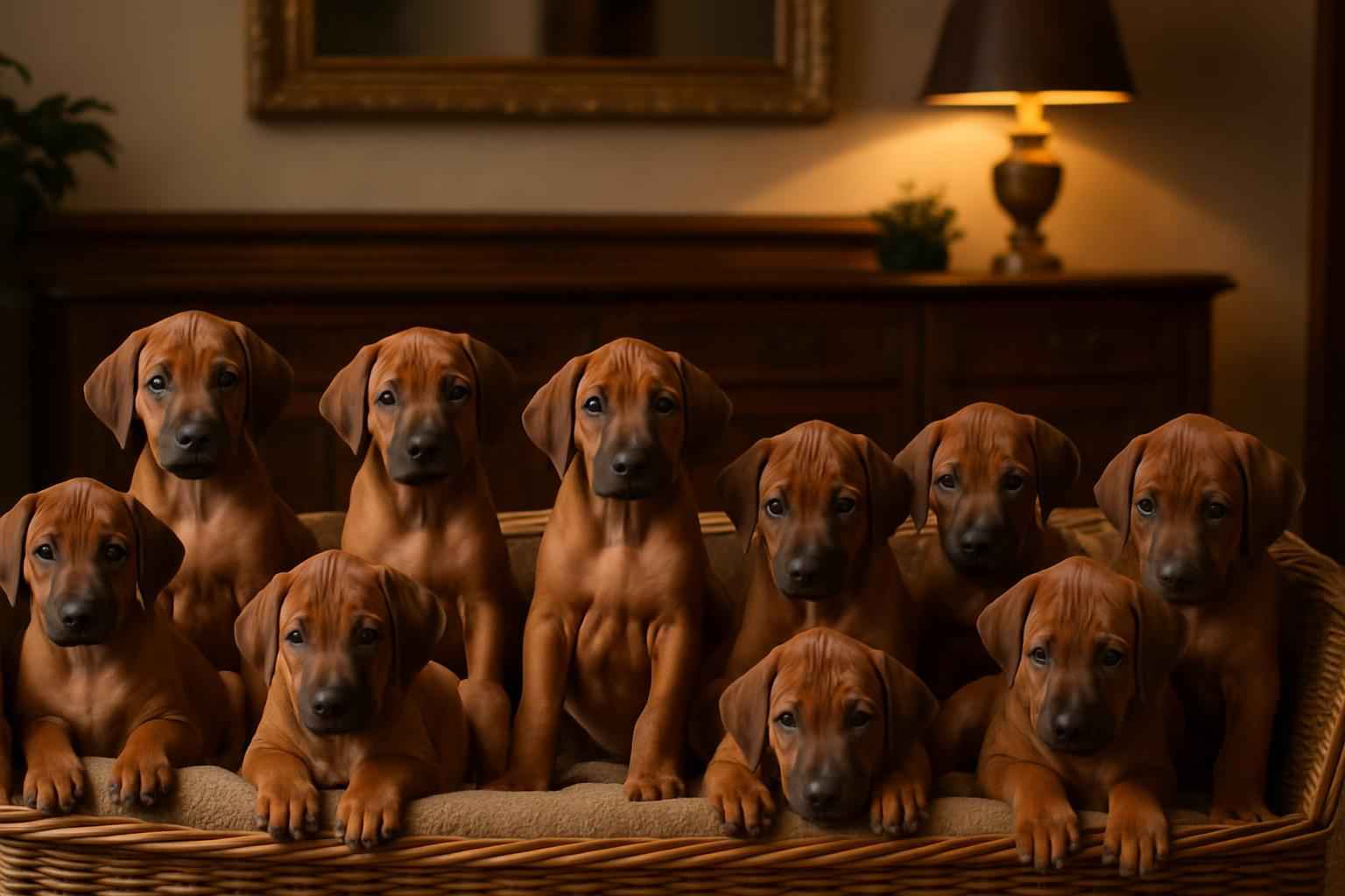 Current Rhodesian Ridgeback Litter for Sale in Fargo North Dakota