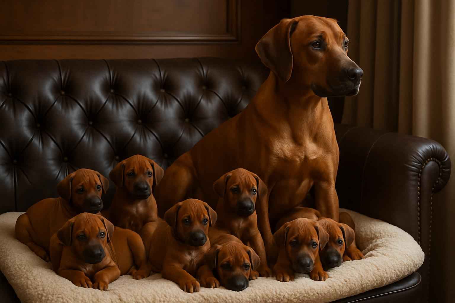Current Rhodesian Ridgeback Litter For Sale in Freeport New York