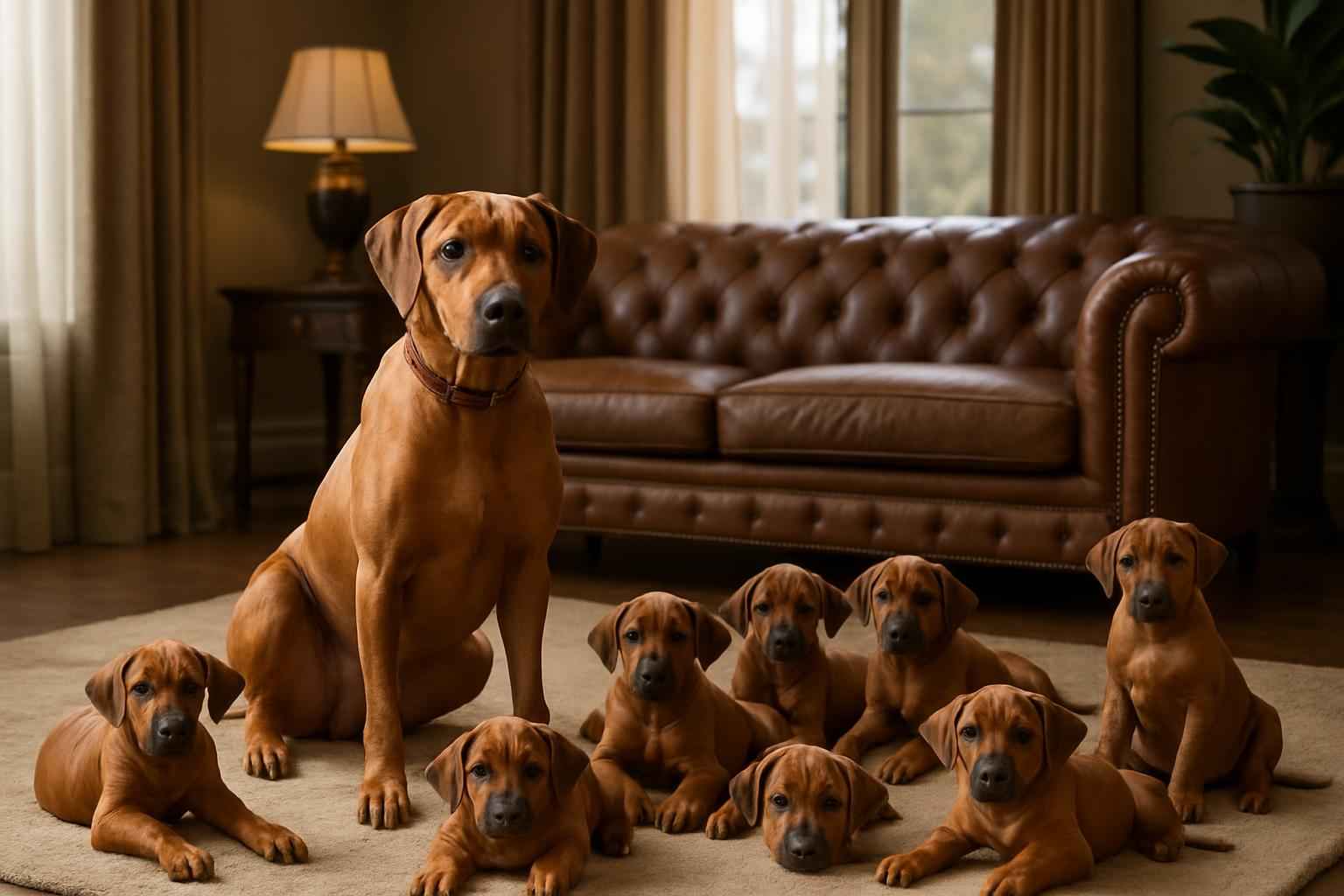 Current Rhodesian Ridgeback Litter For Sale in Fremont Nebraska