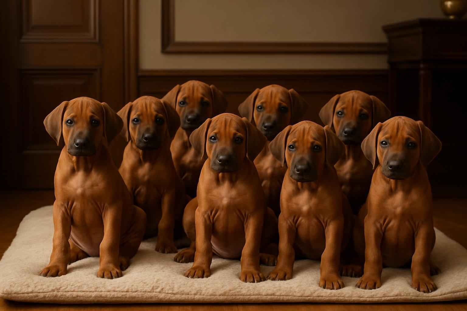 Current Rhodesian Ridgeback Litter For Sale in Gallup New Mexico