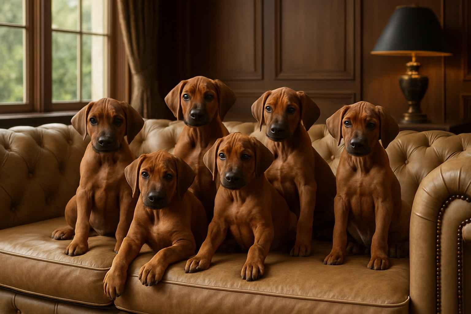 Current Rhodesian Ridgeback Litter for Sale in Gastonia North Carolina