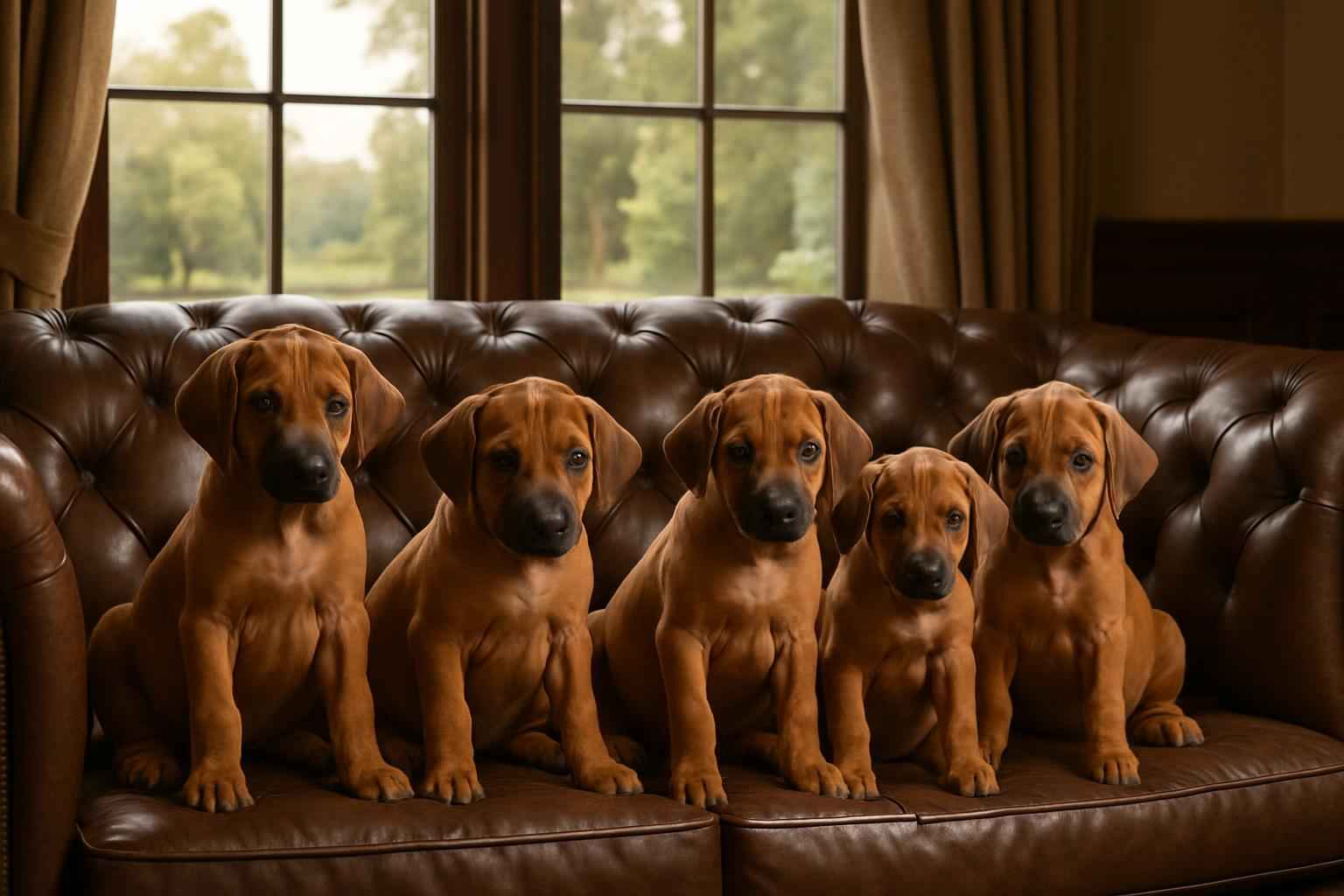 Current Rhodesian Ridgeback Litter For Sale in Goffstown New Hampshire