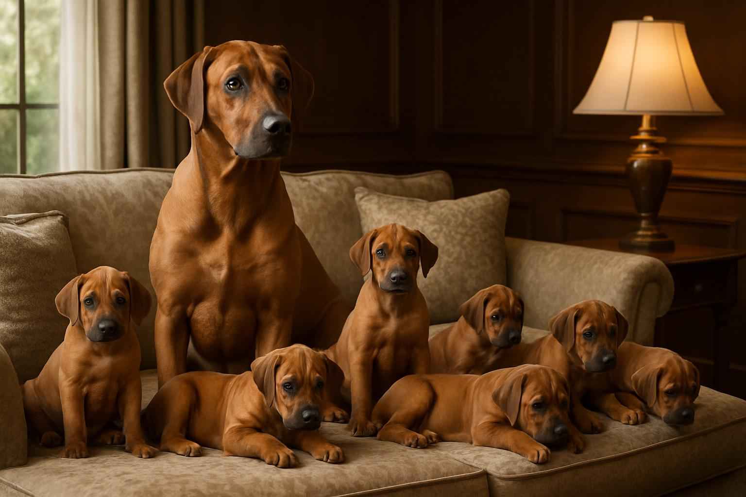 Current Rhodesian Ridgeback Litter For Sale in Grafton North Dakota
