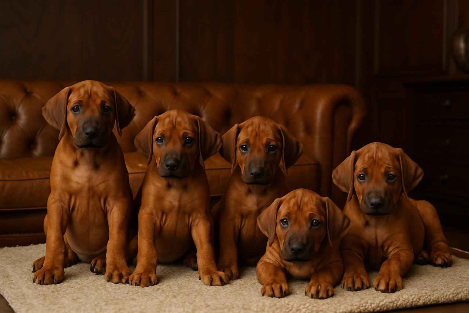 Current Rhodesian Ridgeback Litter for Sale in Grand Forks North Dakota