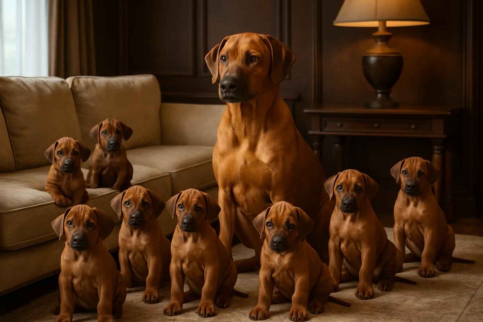 Current Rhodesian Ridgeback Litter For Sale in Gresham Oregon