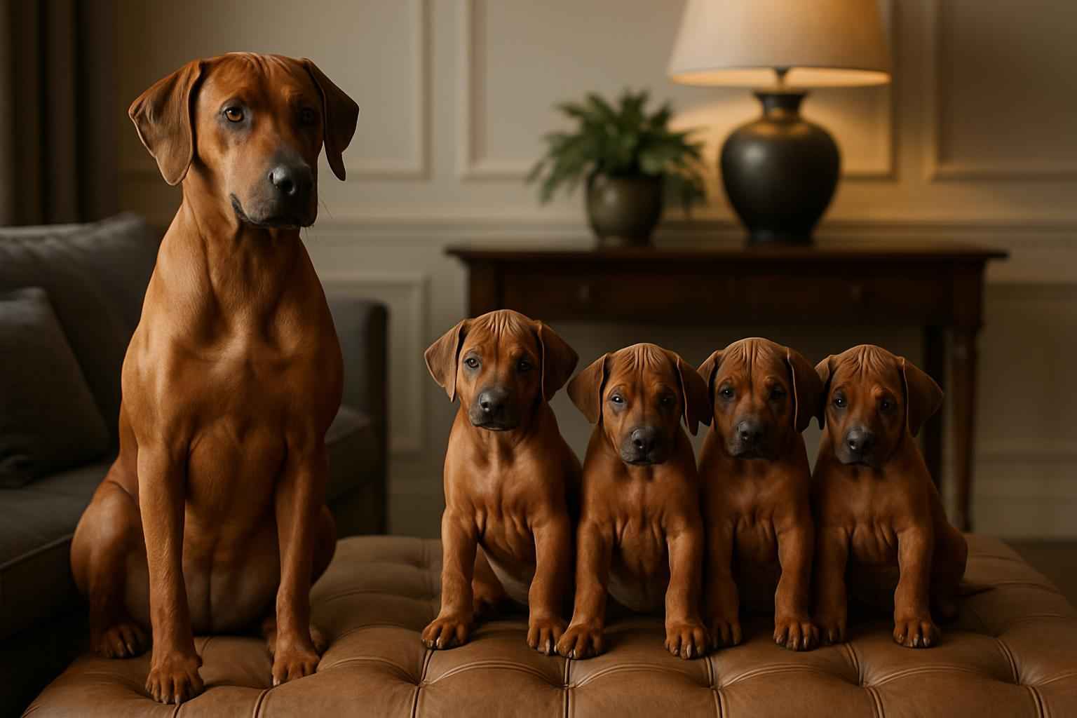 Current Rhodesian Ridgeback Litter For Sale in Hamilton New Jersey