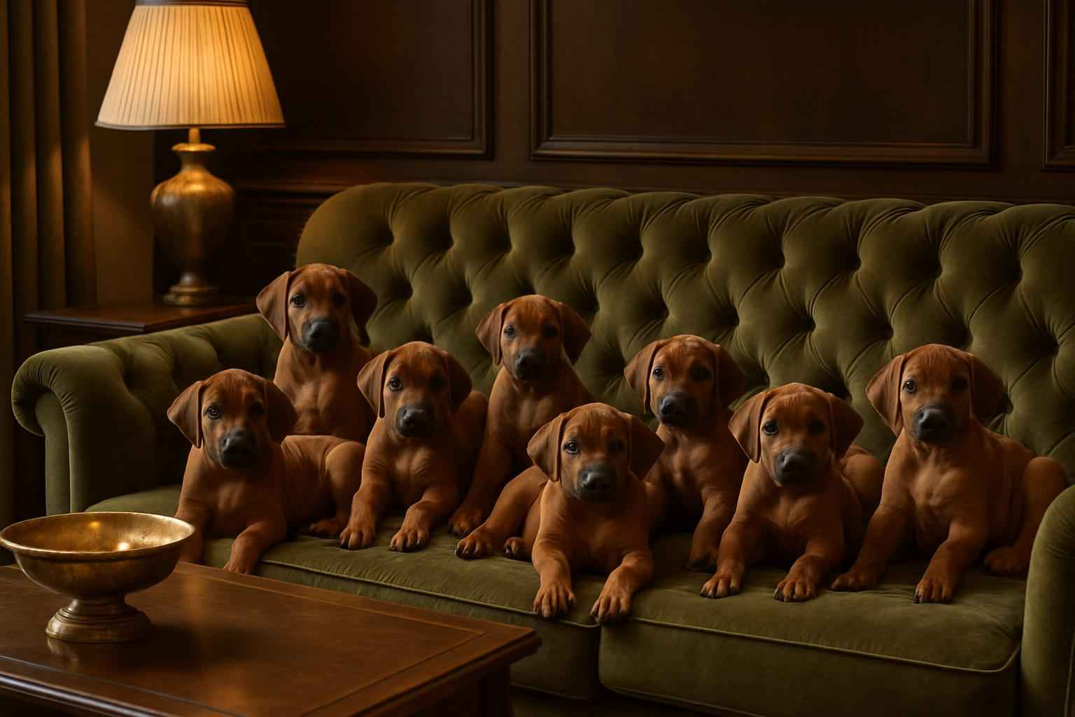 Current Rhodesian Ridgeback Litter For Sale in Hamilton Ohio
