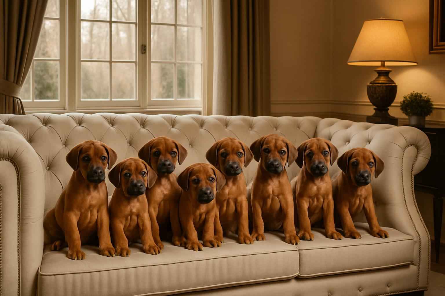 Current Rhodesian Ridgeback Litter For Sale in Hampton New Hampshire