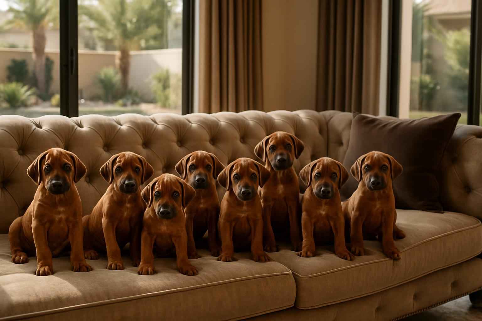 Current Rhodesian Ridgeback Litter For Sale in Henderson Nevada