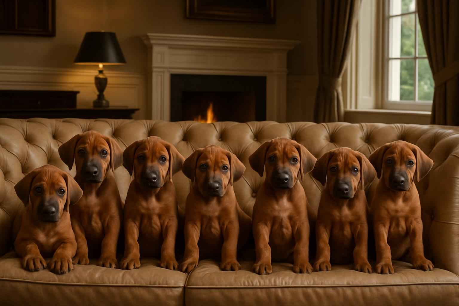 Current Rhodesian Ridgeback Litter for Sale in High Point North Carolina