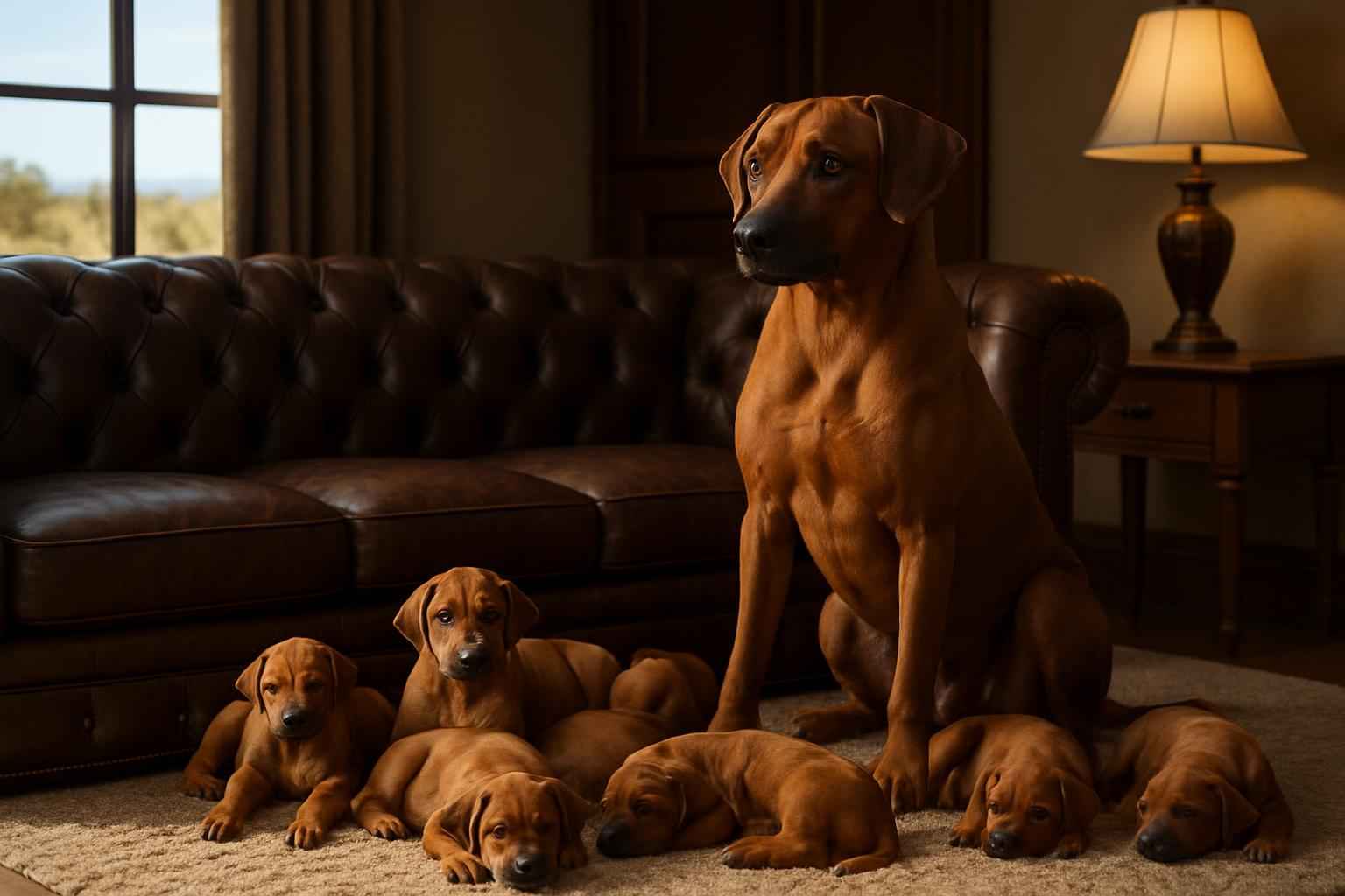 Current Rhodesian Ridgeback Litter For Sale in Hobbs New Mexico