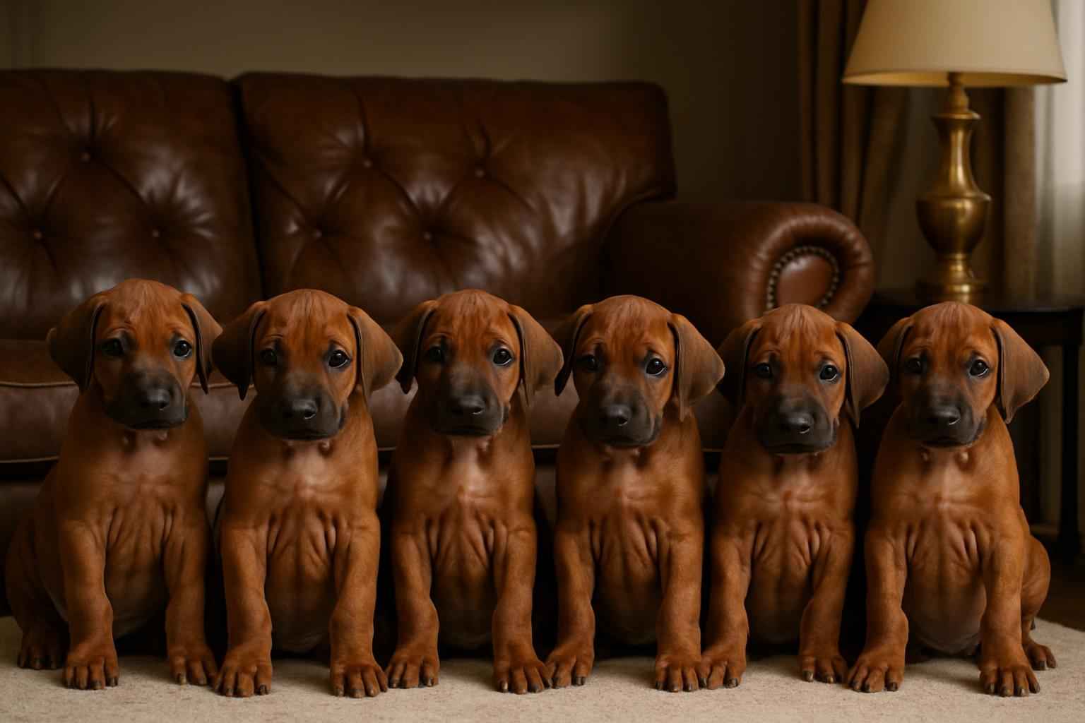 Current Rhodesian Ridgeback Litter For Sale in Hooksett New Hampshire