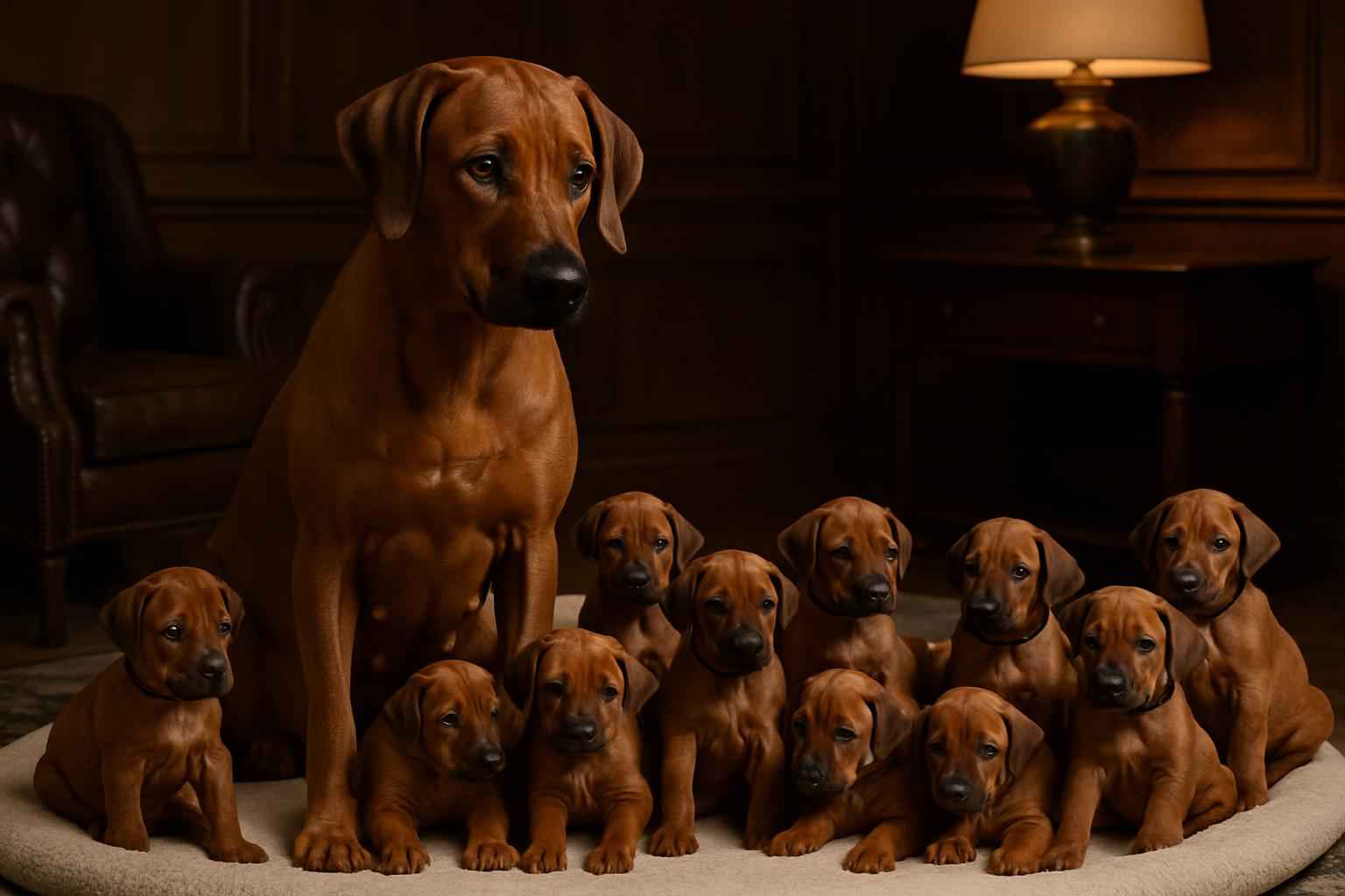 Current Rhodesian Ridgeback Litter For Sale in Horace North Dakota