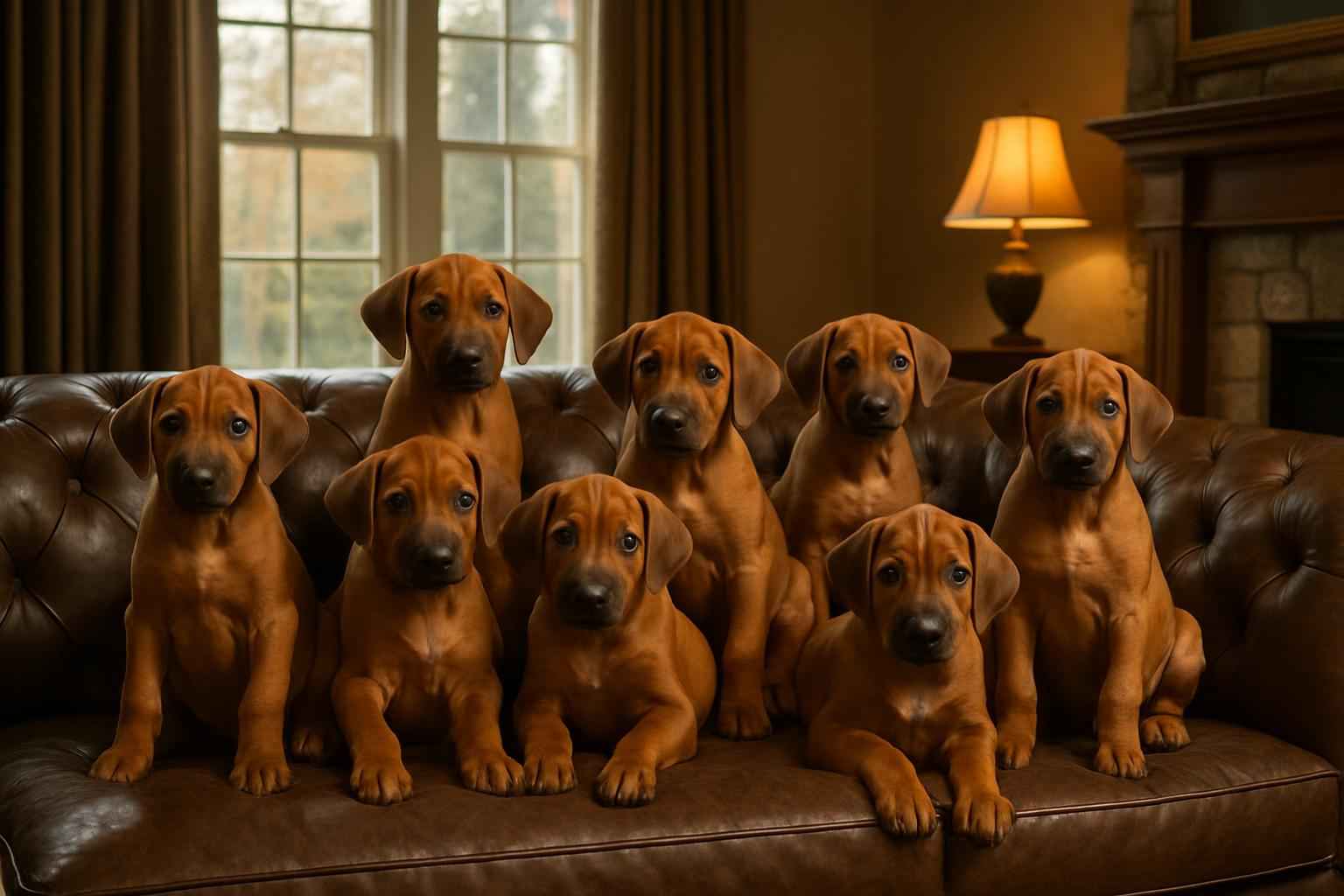 Current Rhodesian Ridgeback Litter For Sale in Hudson New Hampshire