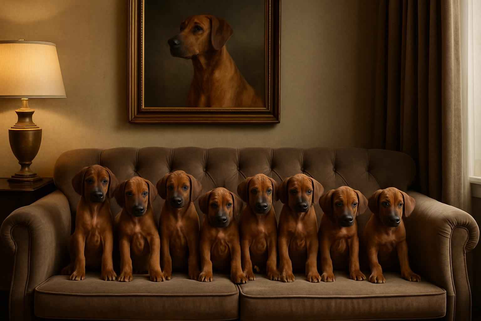 Current Rhodesian Ridgeback Litter for Sale in Huntersville North Carolina