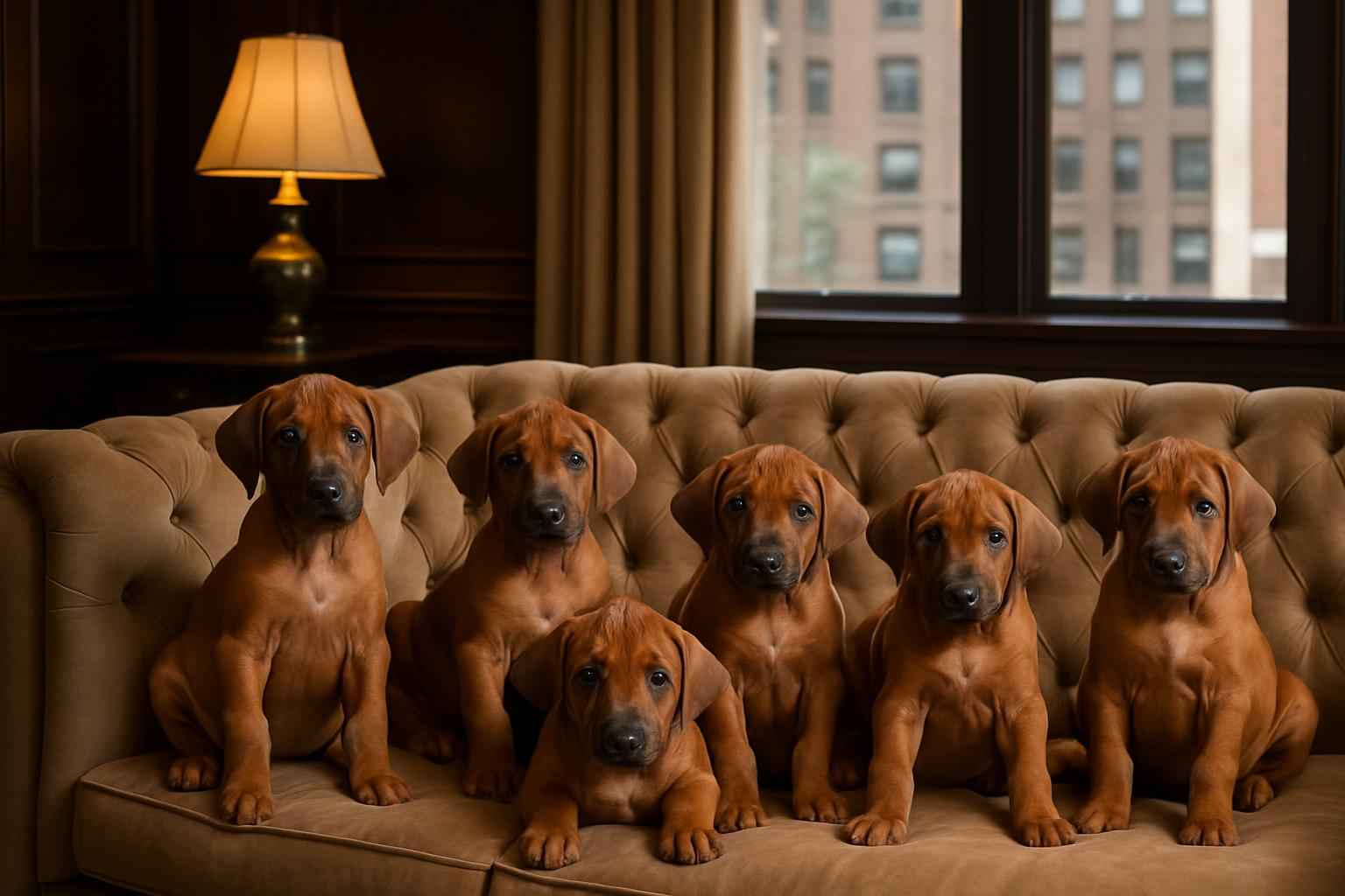Current Rhodesian Ridgeback Litter For Sale in Jersey City New Jersey