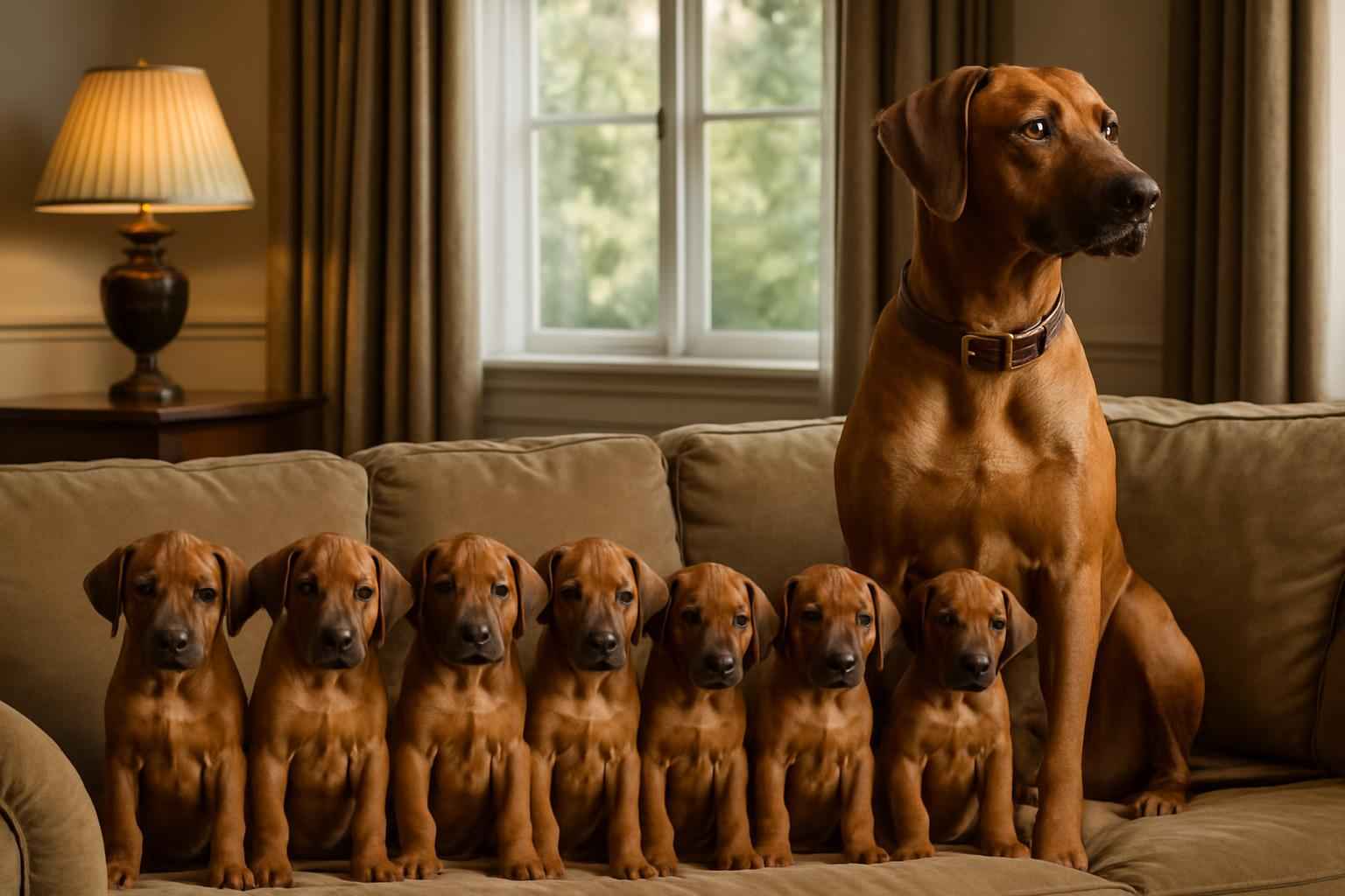 Current Rhodesian Ridgeback Litter For Sale in Keene New Hampshire