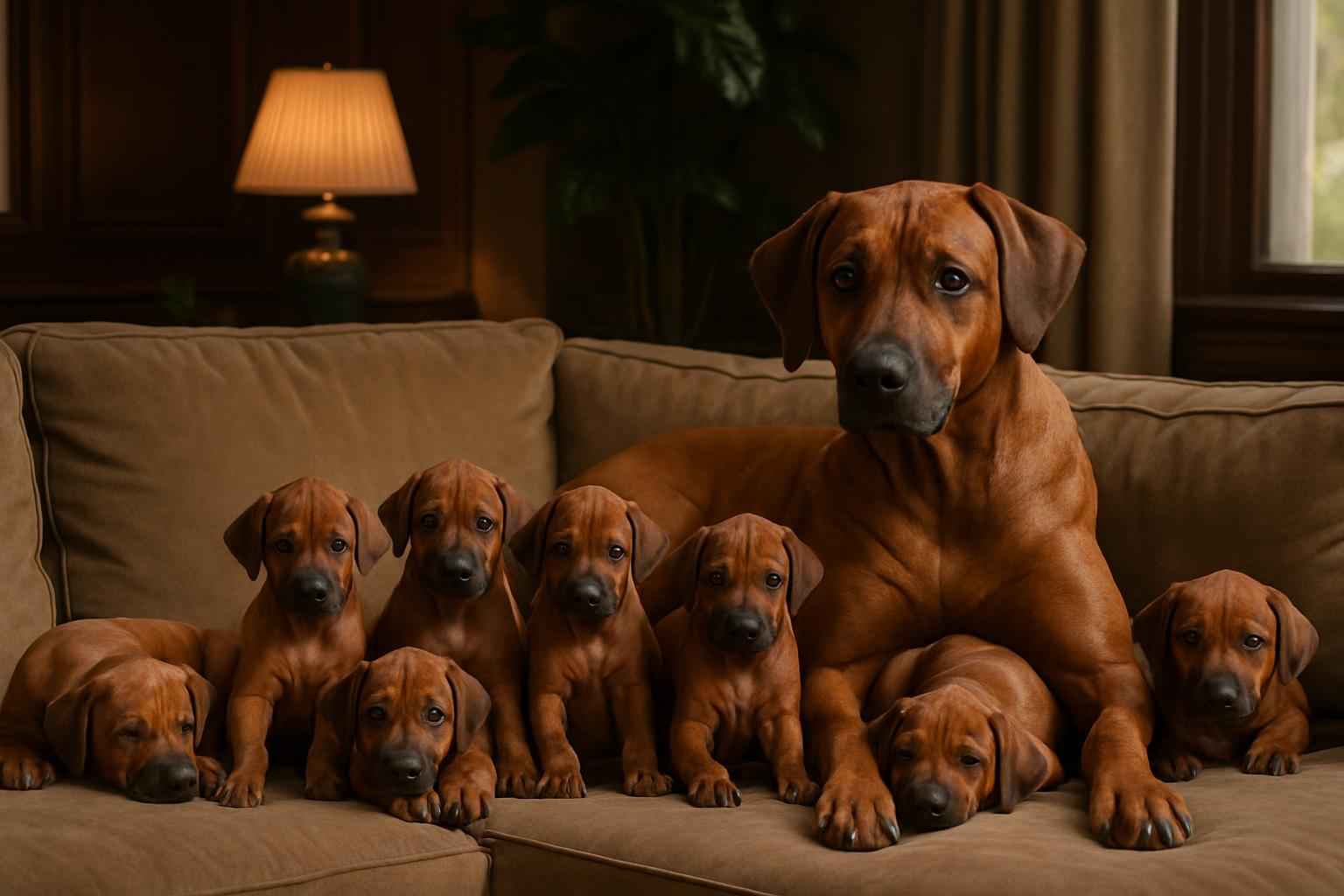 Current Rhodesian Ridgeback Litter For Sale in Kettering Ohio