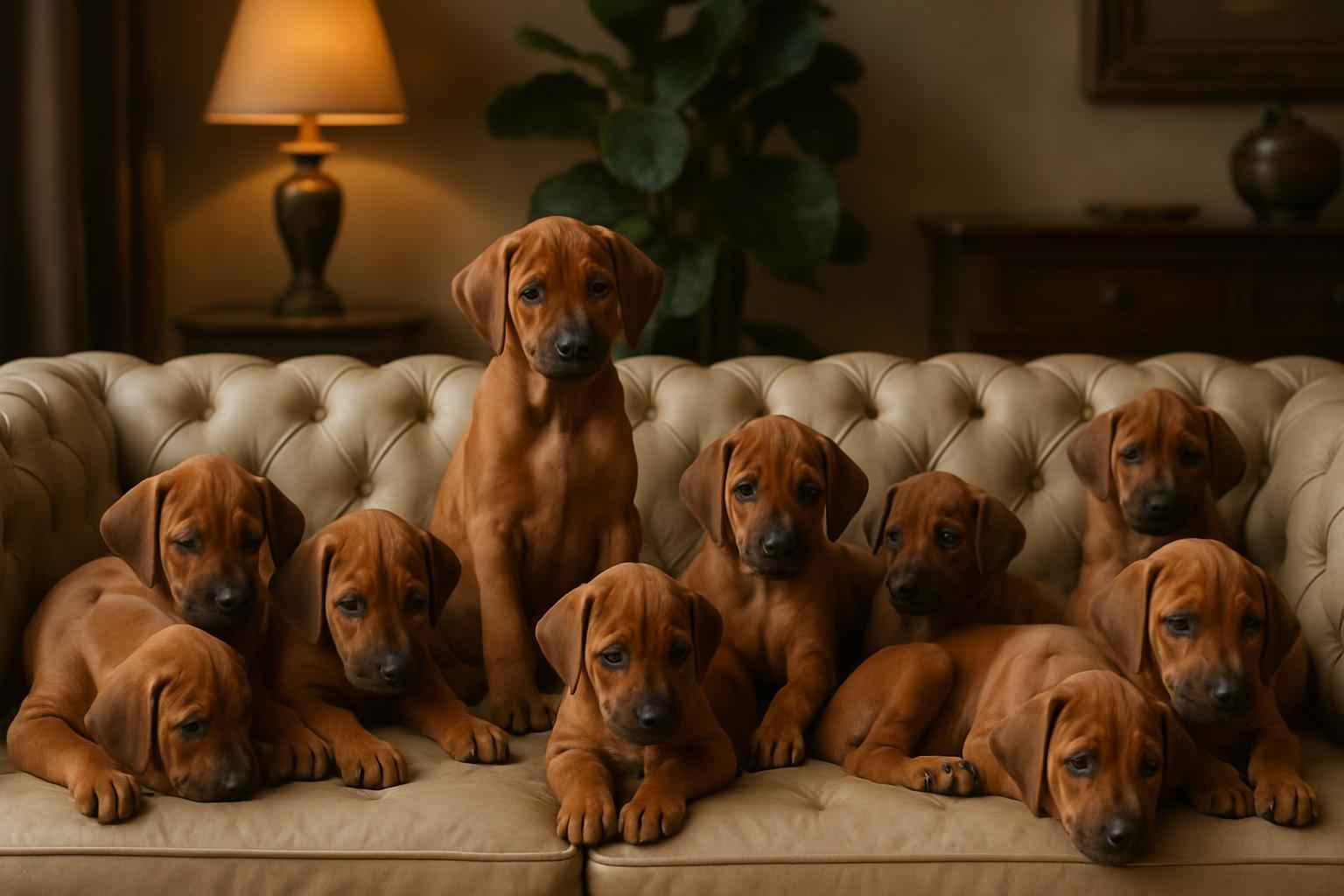 Current Rhodesian Ridgeback Litter For Sale in Lancaster Pennsylvania