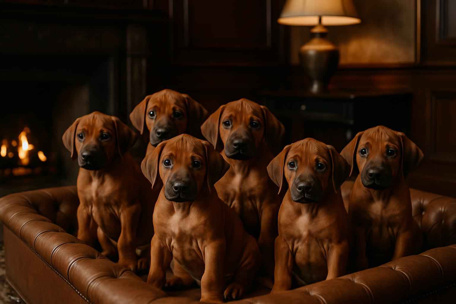 Current Rhodesian Ridgeback Litter For Sale in Laurel Montana