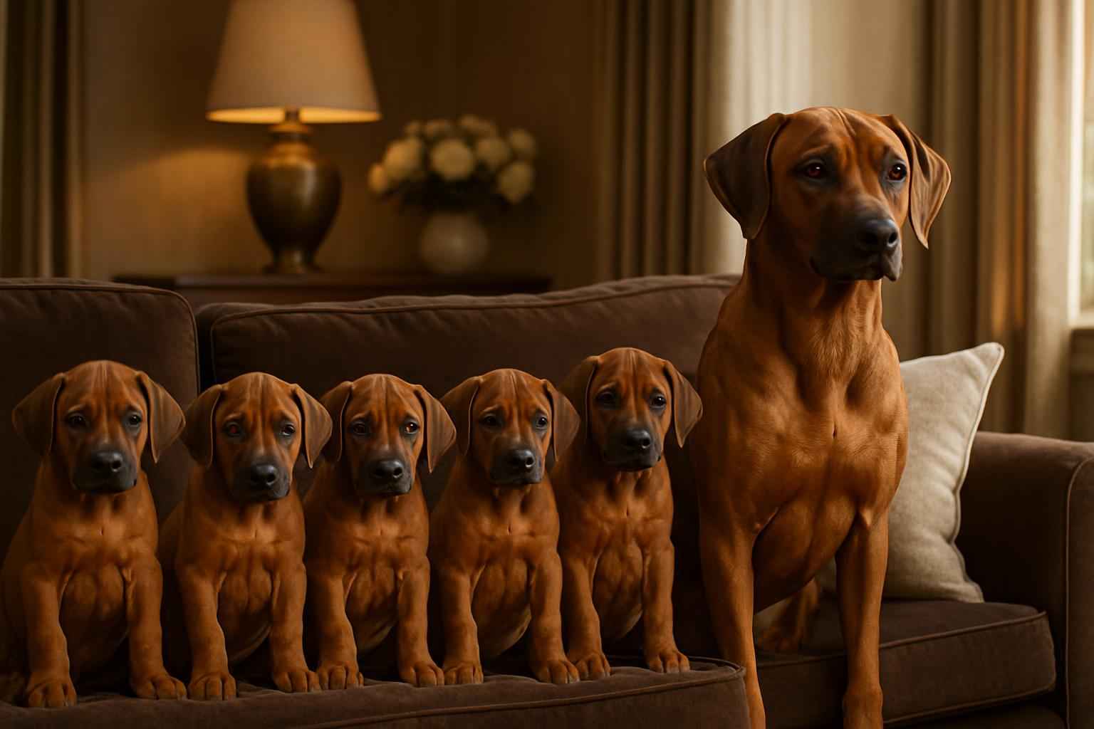 Current Rhodesian Ridgeback Litter For Sale in Lexington Nebraska
