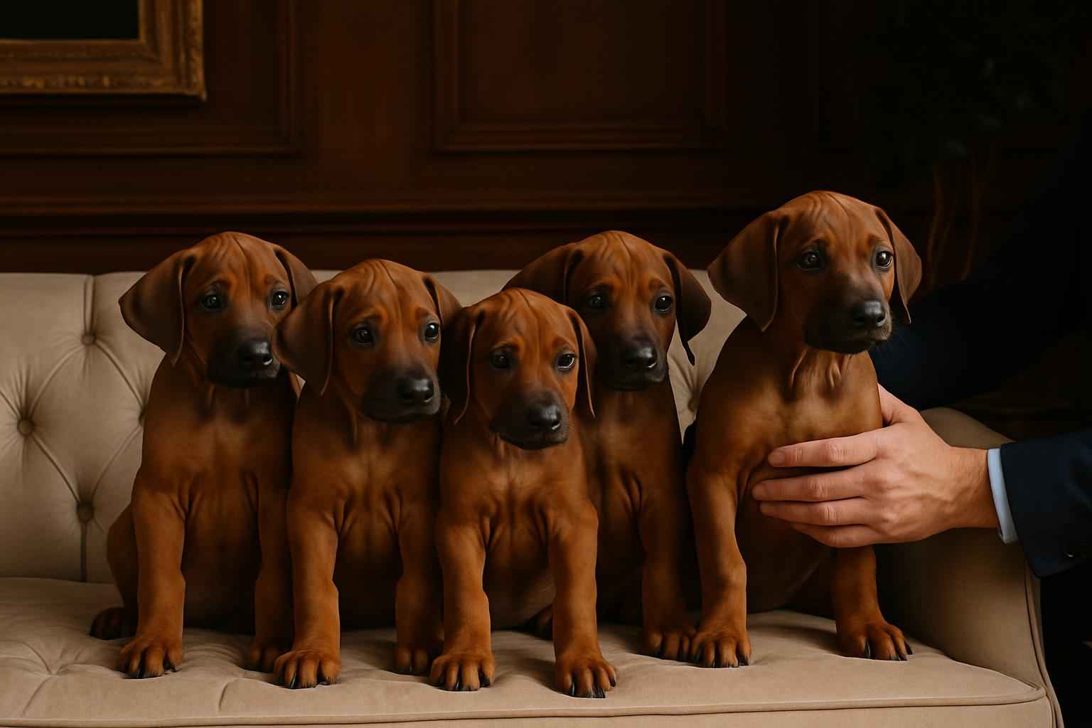Current Rhodesian Ridgeback Litter For Sale in Lincoln Nebraska