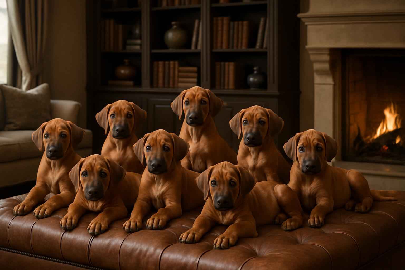 Current Rhodesian Ridgeback Litter For Sale in Lockwood Montana