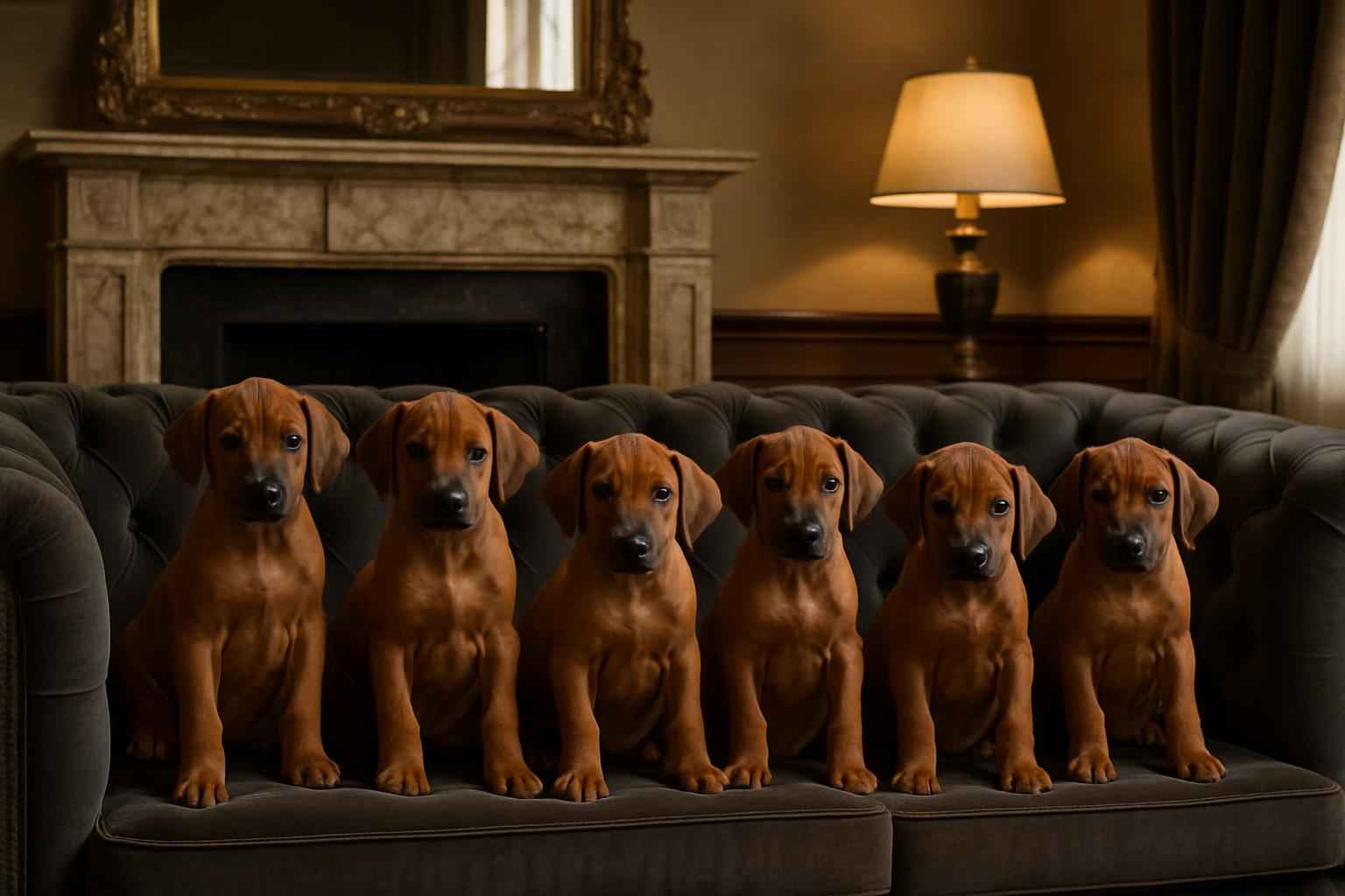 Current Rhodesian Ridgeback Litter For Sale in Londonderry New Hampshire