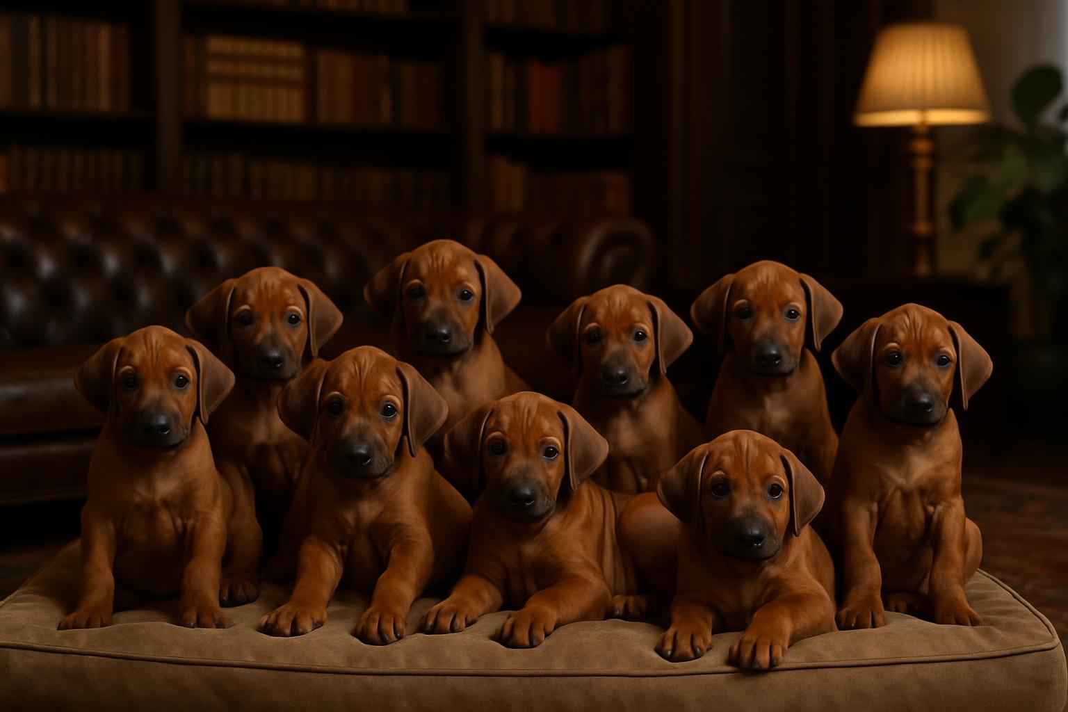 Current Rhodesian Ridgeback Litter For Sale in Lovington New Mexico