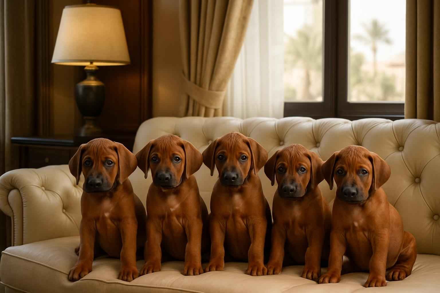 Current Rhodesian Ridgeback Litter For Sale in Mesquite Nevada