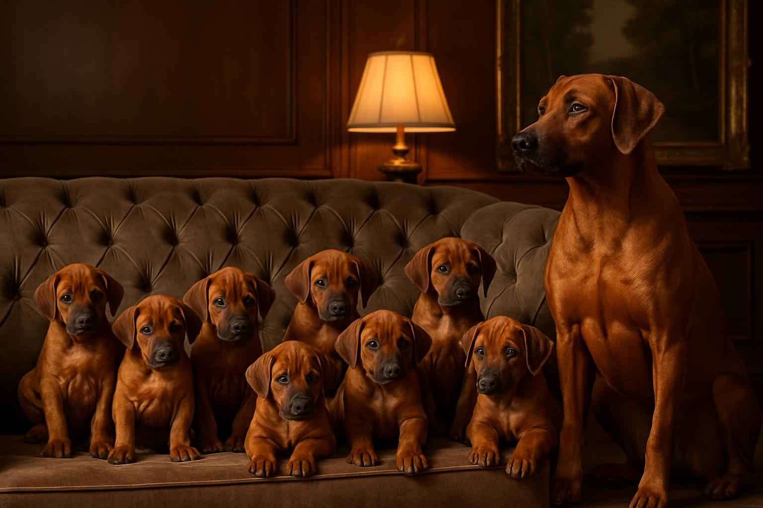 Current Rhodesian Ridgeback Litter For Sale in Miles City Montana