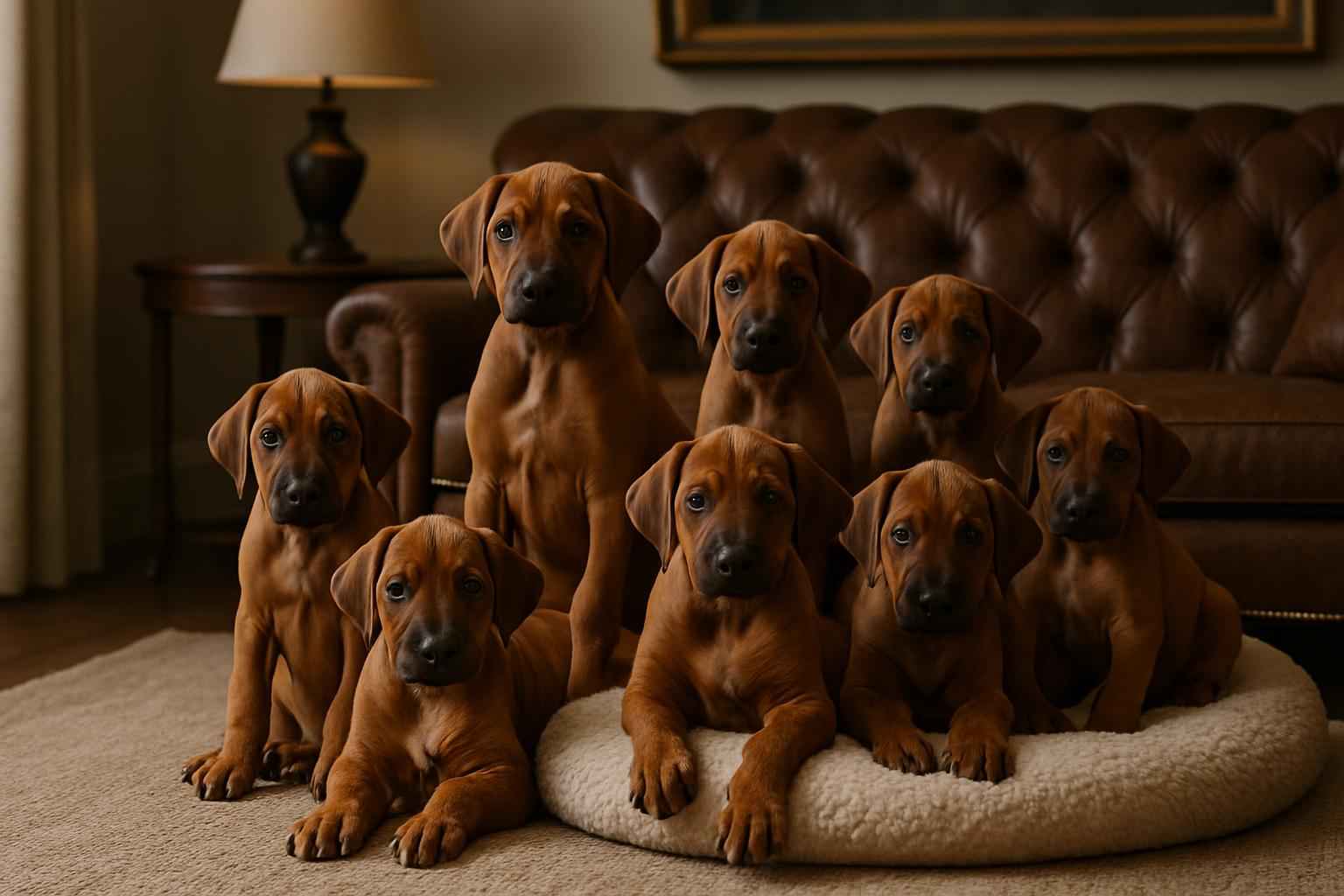 Current Rhodesian Ridgeback Litter For Sale in Milford New Hampshire