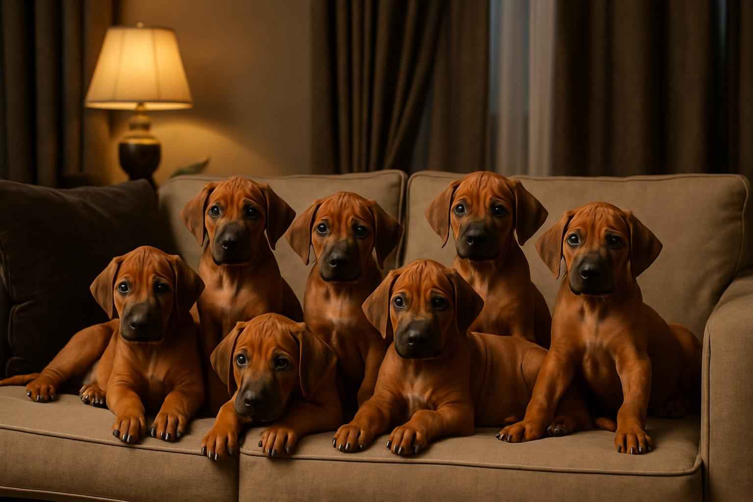 Current Rhodesian Ridgeback Litter For Sale in Minot AFB North Dakota