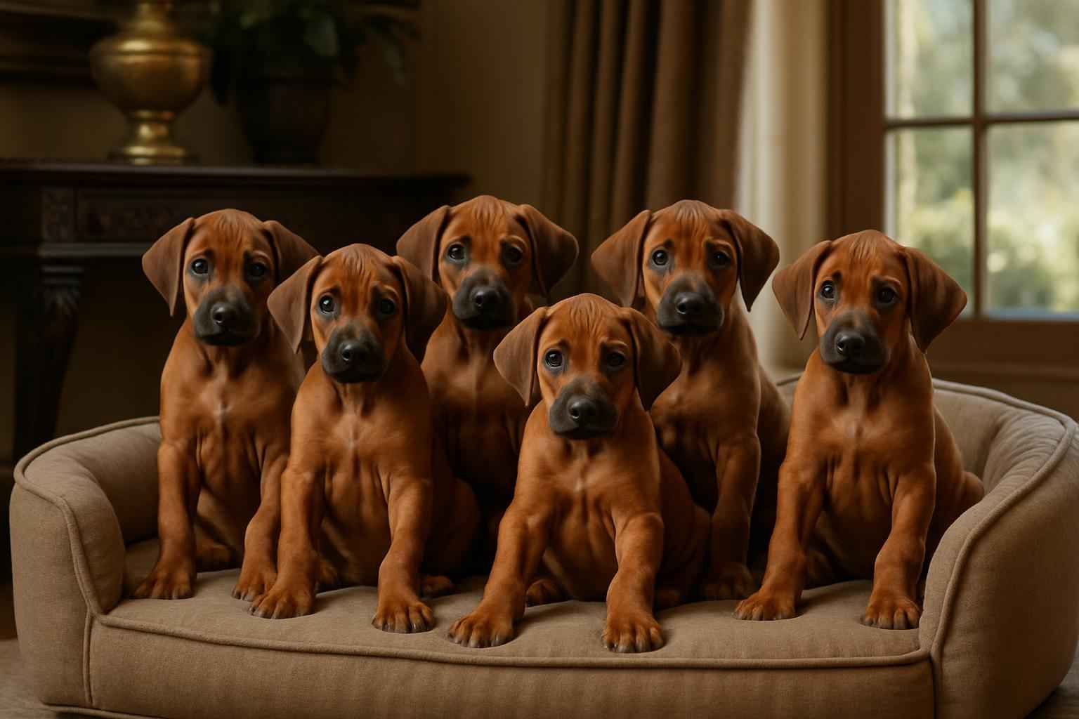 Current Rhodesian Ridgeback Litter For Sale in Muskogee Oklahoma
