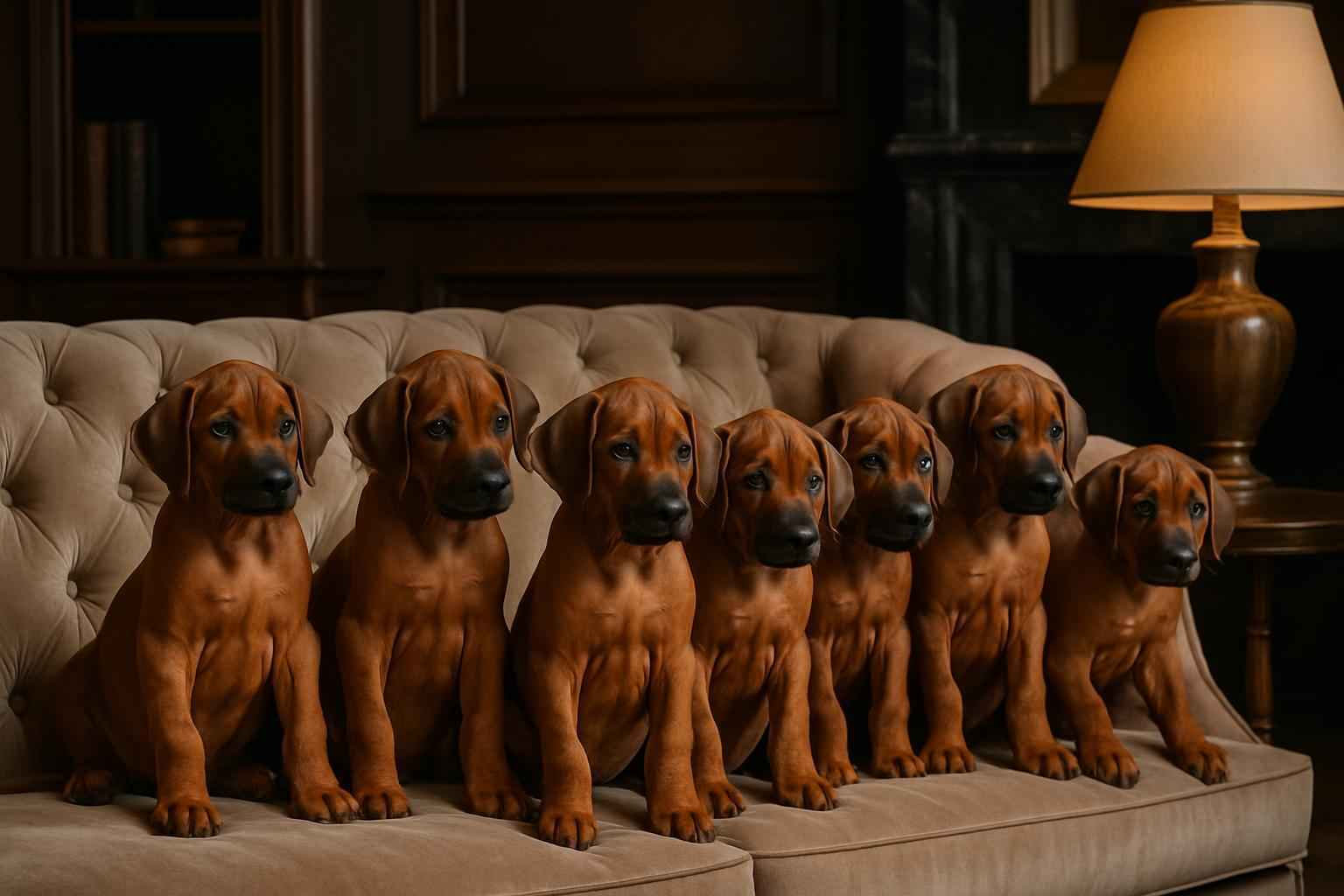 Current Rhodesian Ridgeback Litter For Sale in Newark New Jersey