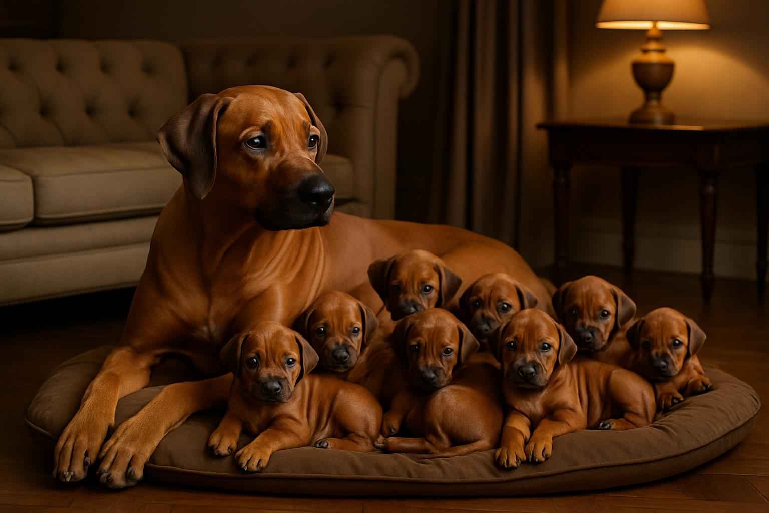 Current Rhodesian Ridgeback Litter For Sale in Niagara Falls New York
