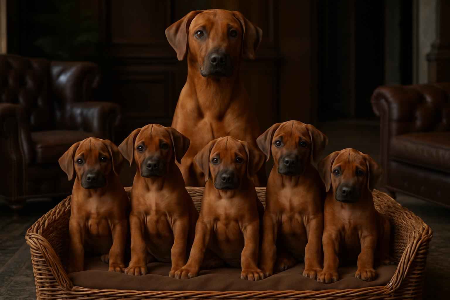 Current Rhodesian Ridgeback Litter For Sale in Norman Oklahoma