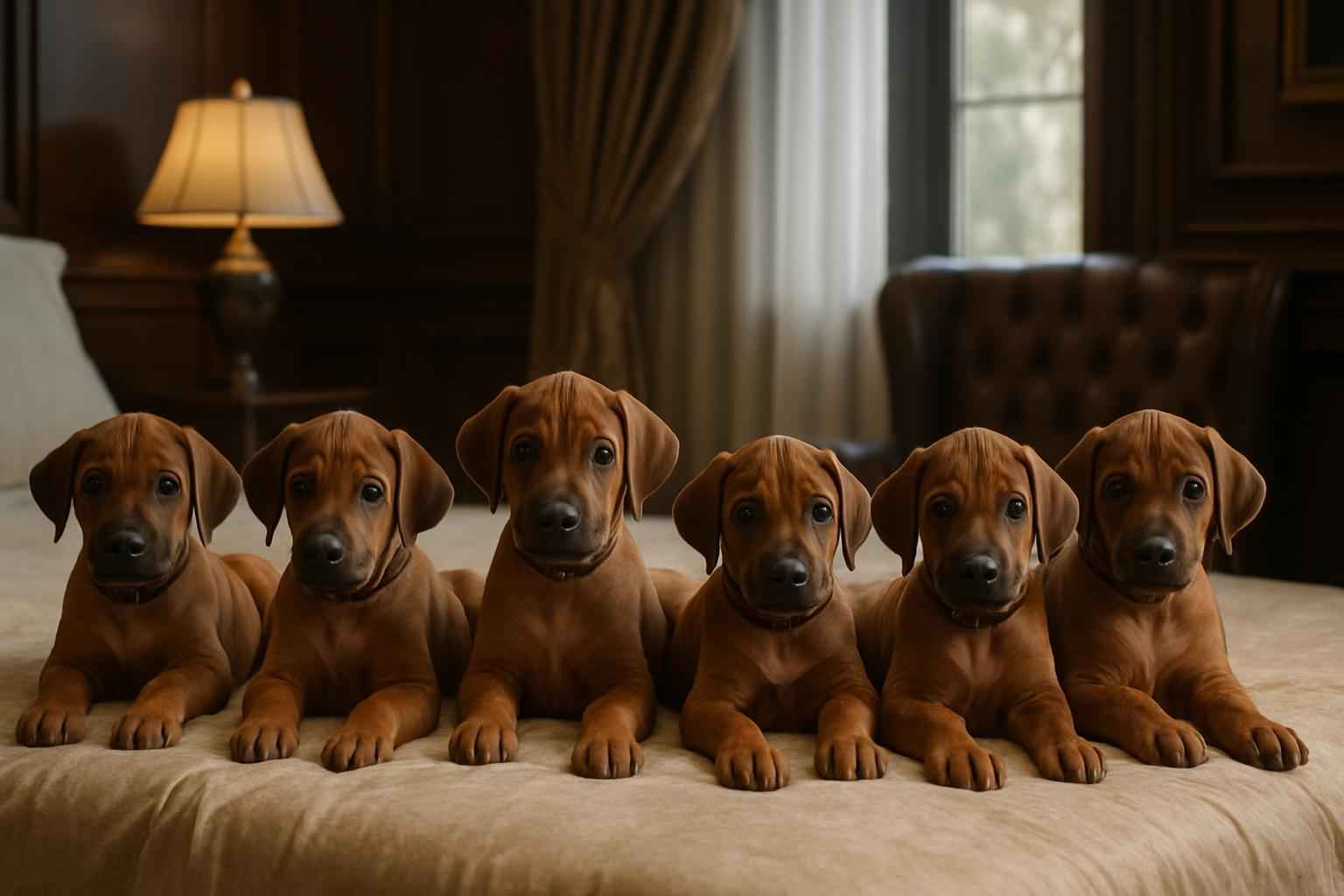 Current Rhodesian Ridgeback Litter For Sale in Norristown Pennsylvania