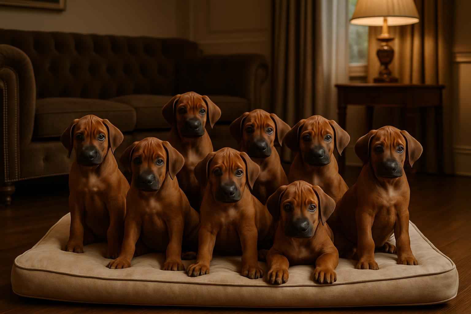 Current Rhodesian Ridgeback Litter For Sale in Oklahoma City Oklahoma