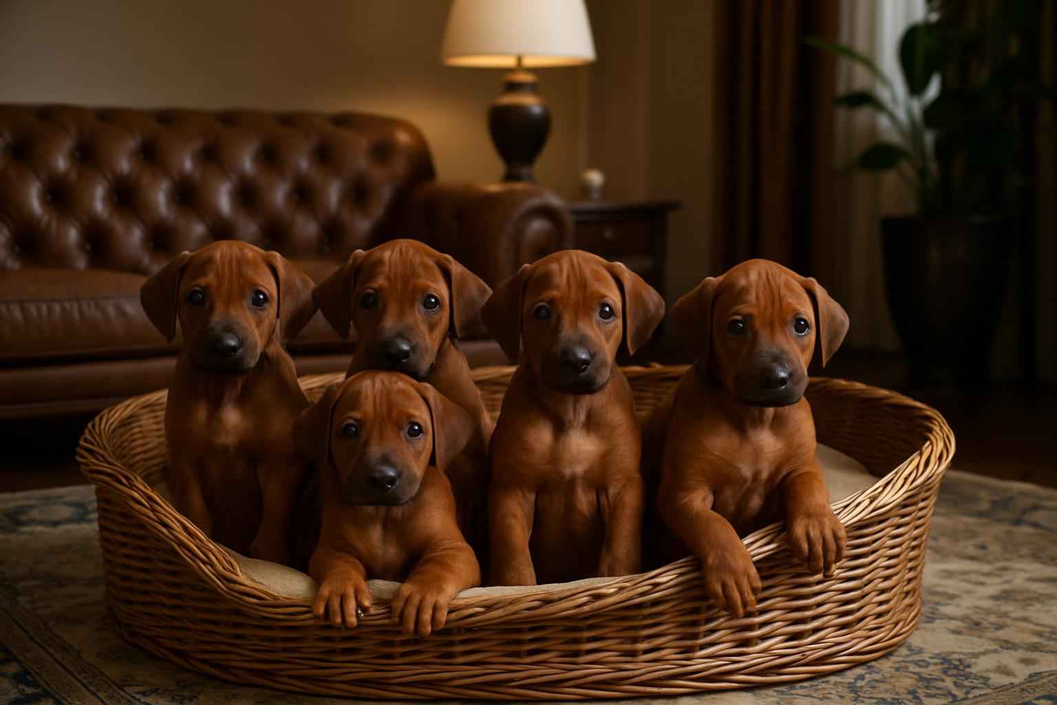 Current Rhodesian Ridgeback Litter For Sale in Owasso Oklahoma