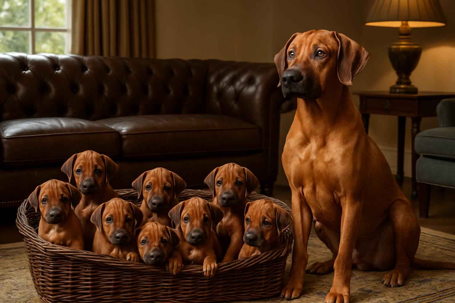 Current Rhodesian Ridgeback Litter For Sale in Paterson New Jersey