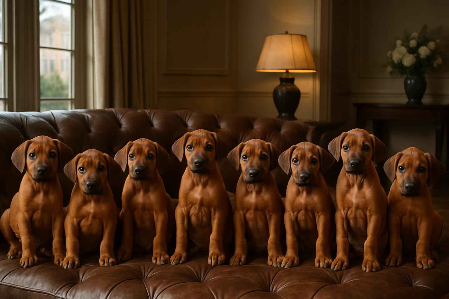 Current Rhodesian Ridgeback Litter For Sale in Portsmouth New Hampshire