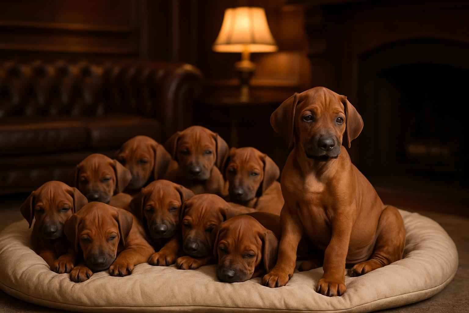 Current Rhodesian Ridgeback Litter For Sale in Reading Pennsylvania