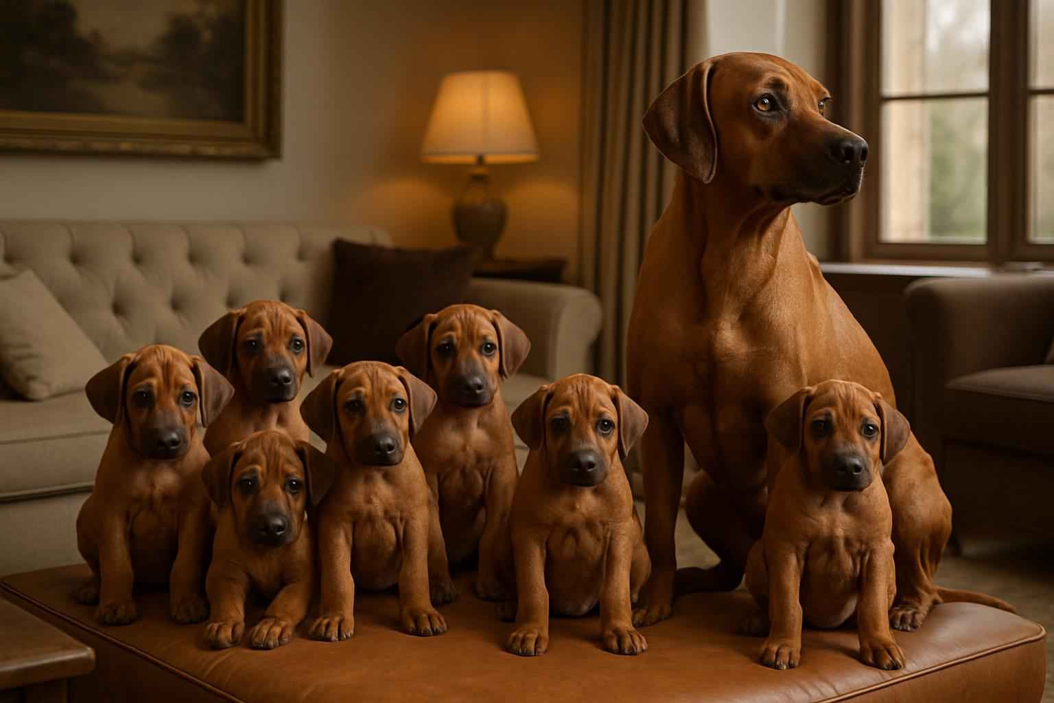 Current Rhodesian Ridgeback Litter For Sale in Rugby North Dakota