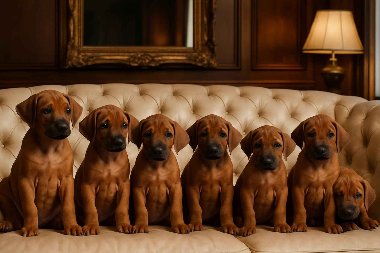 Current Rhodesian Ridgeback Litter For Sale in Salem New Hampshire