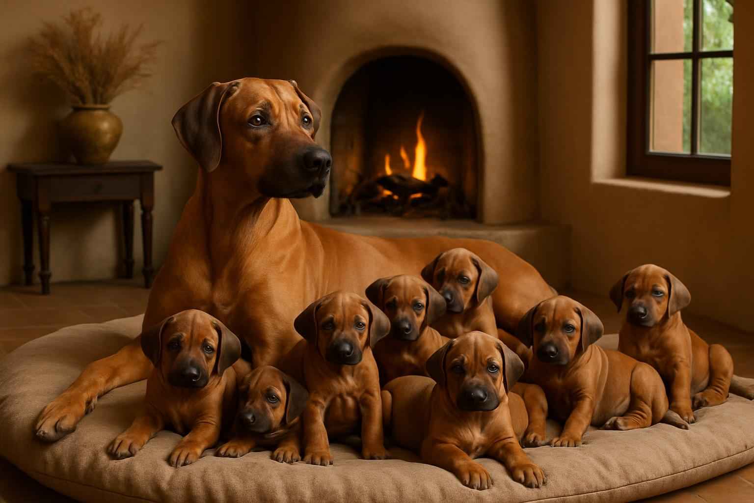 Current Rhodesian Ridgeback Litter For Sale in Santa Fe New Mexico