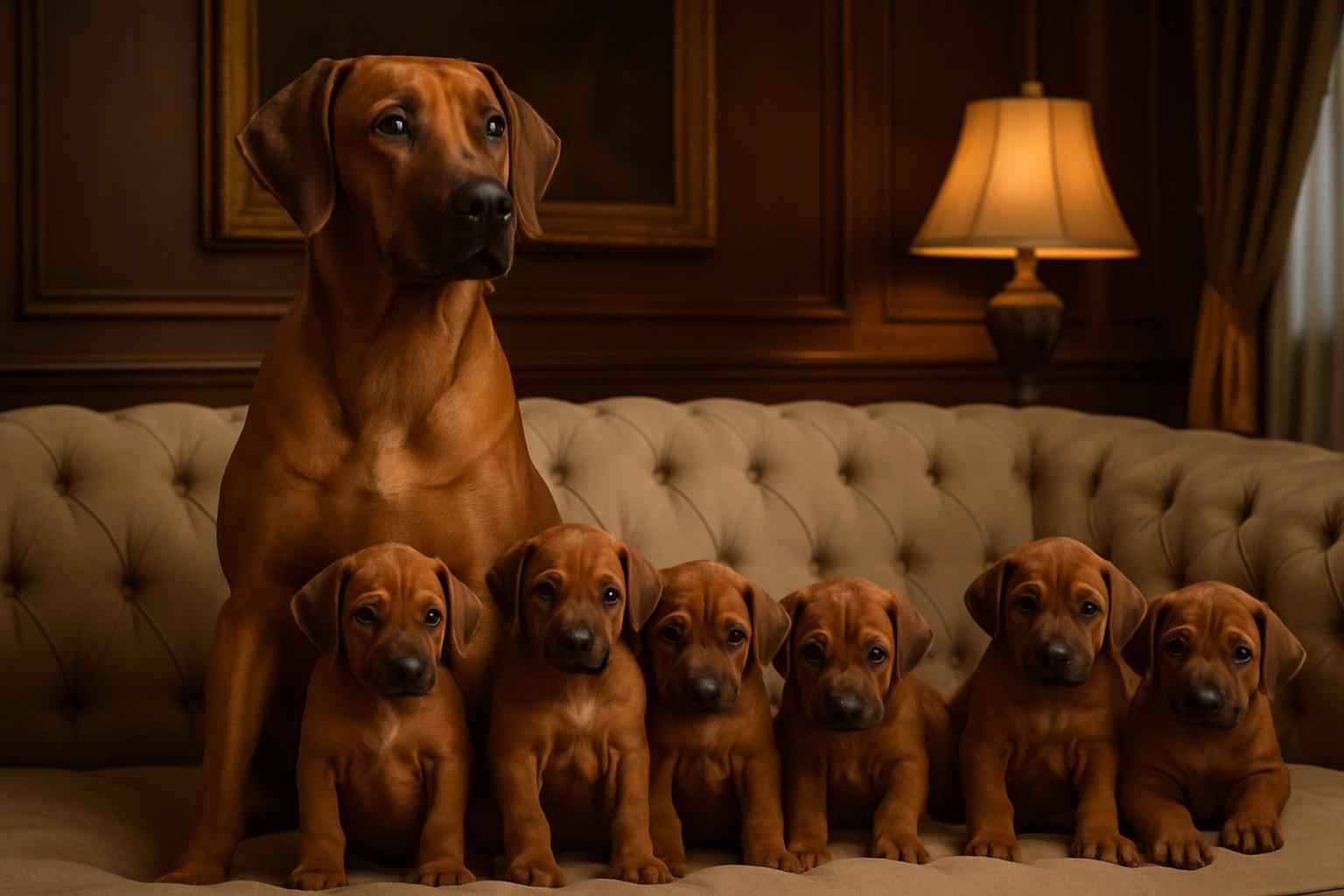 Current Rhodesian Ridgeback Litter For Sale in Schenectady New York